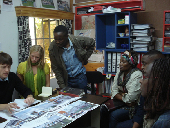 Eco-Build Africa Staff With Experts During the Process Mapping